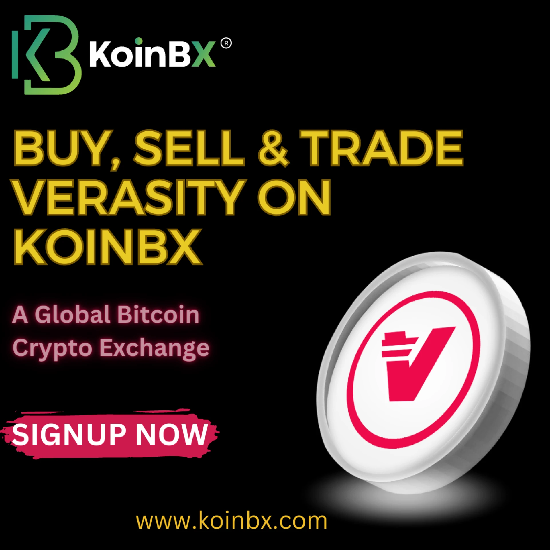 How to Buy Verasity (VRA) on KoinBX?