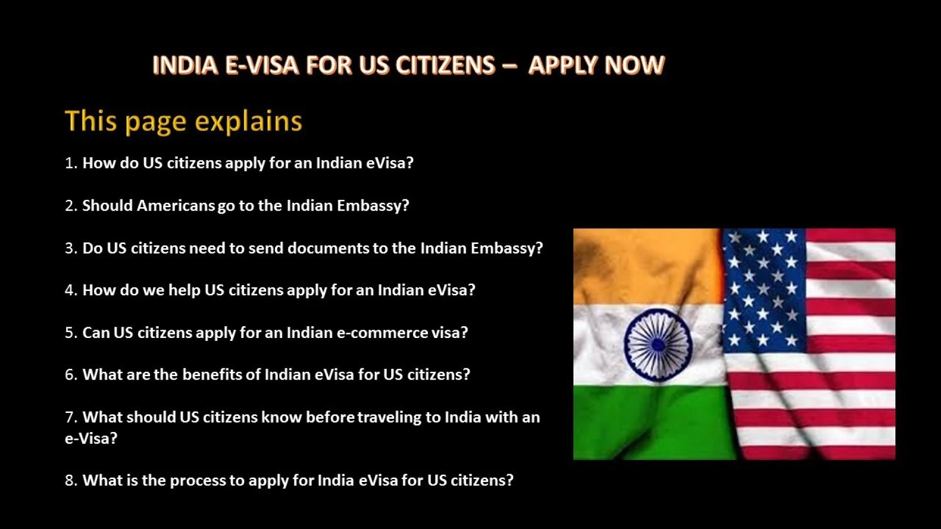 Indian e-Visa for NRI Travelers from the USA
