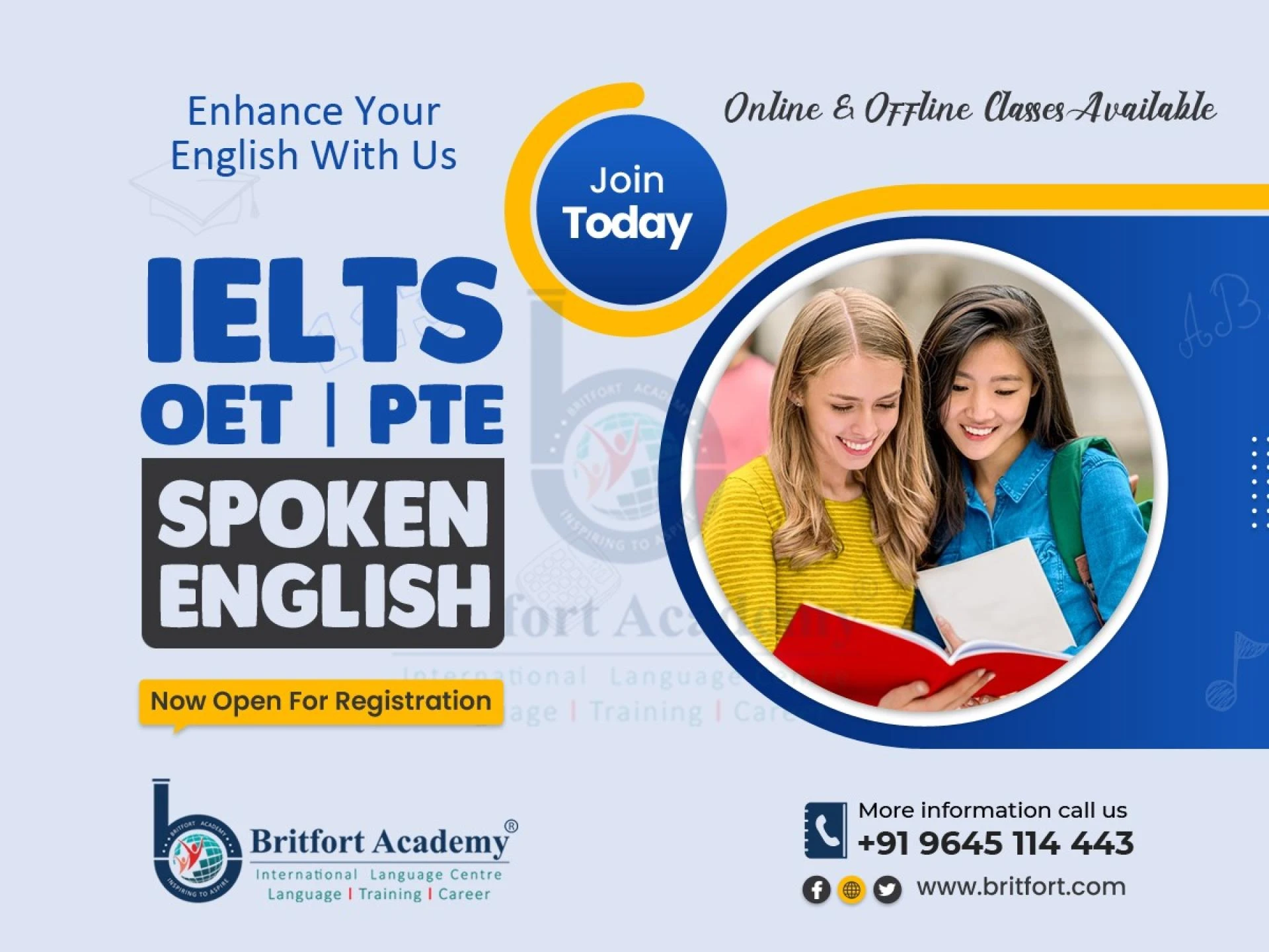 Enhance Your English Fluency with Britfort Academy's Spoken English Classes in Kochi
