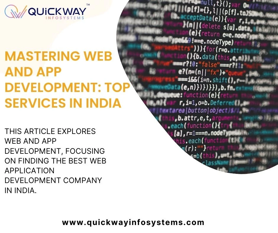 Mastering Web and App Development: Top Services in India