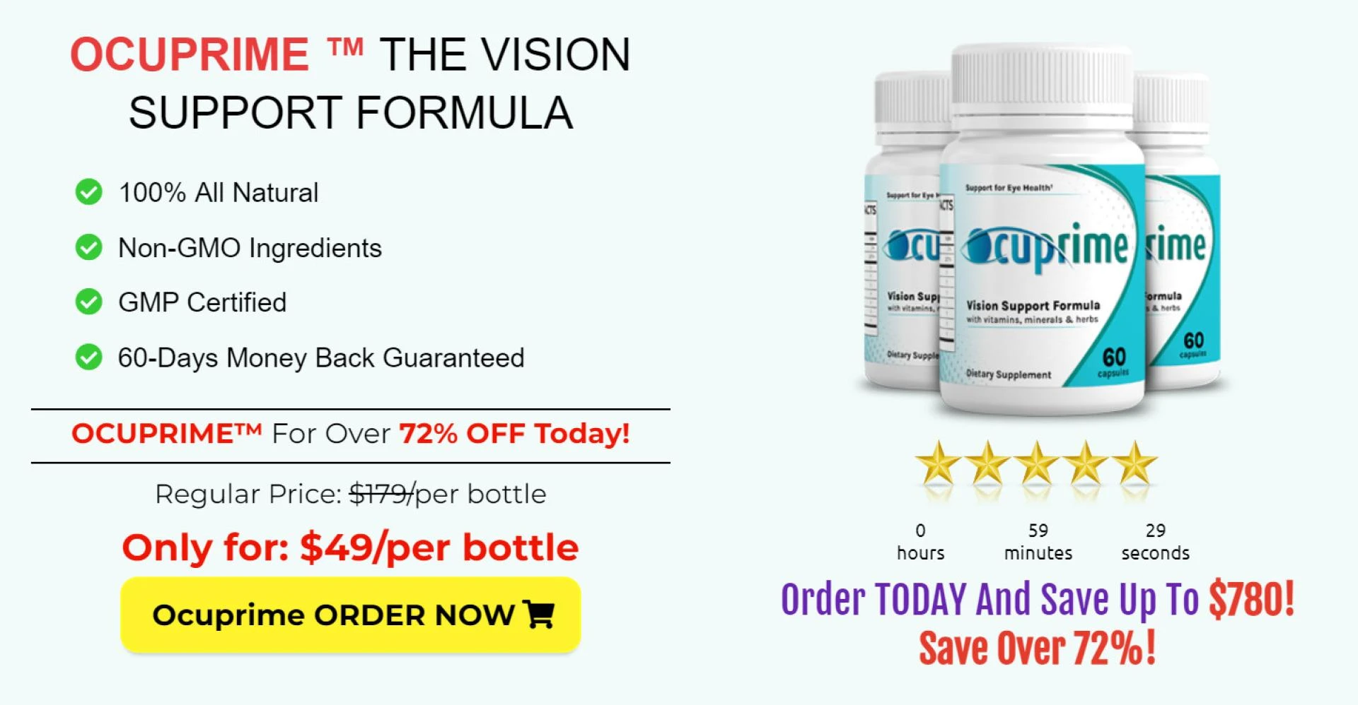 Ocuprime Reviews (Last Thoughts): Buy Or Not!