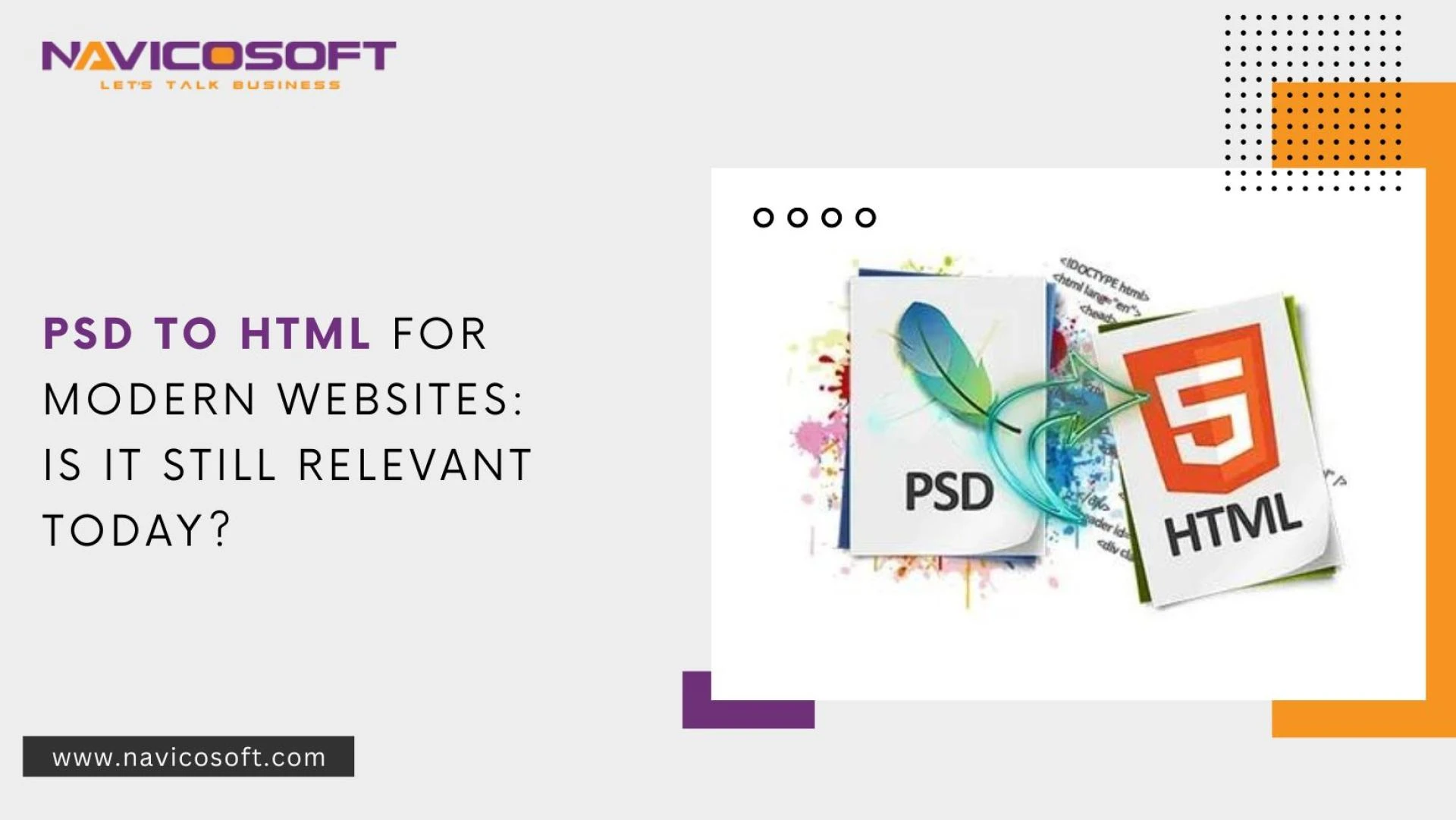 PSD to HTML for Modern Websites: Is it Still Relevant Today?