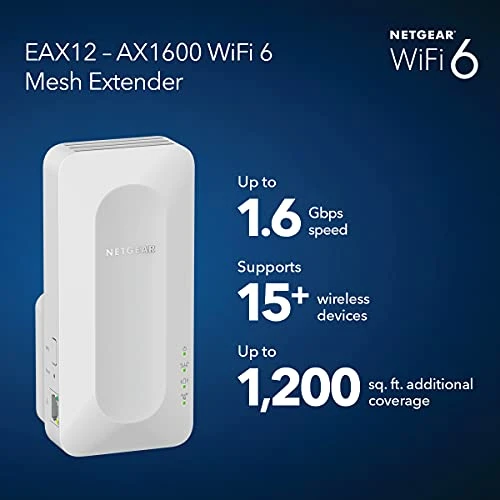 Netgear EAX12 Setup | AX1600