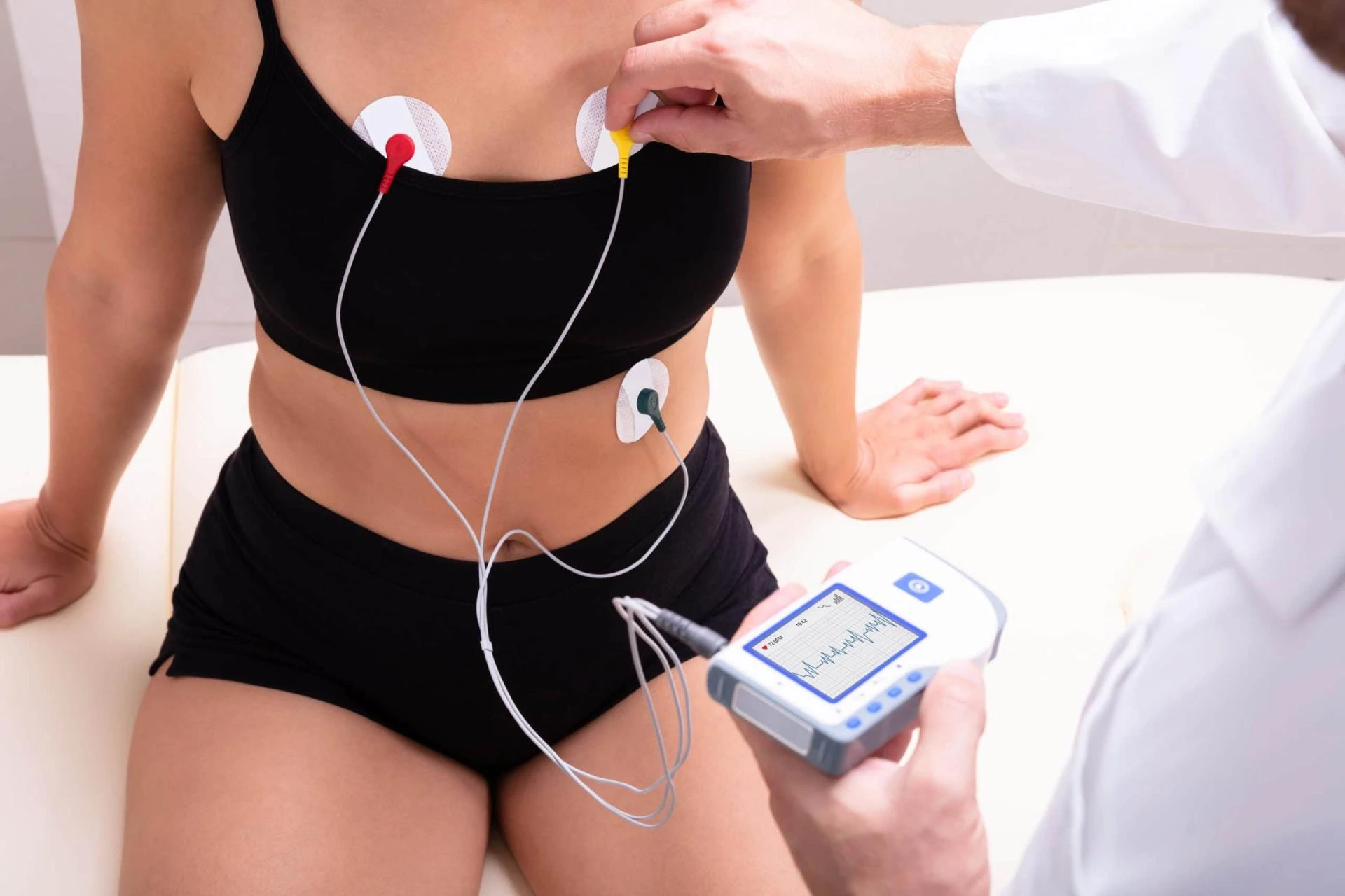 If you're wearing a Holter Monitoring System, don't swim or bathe while it's on.