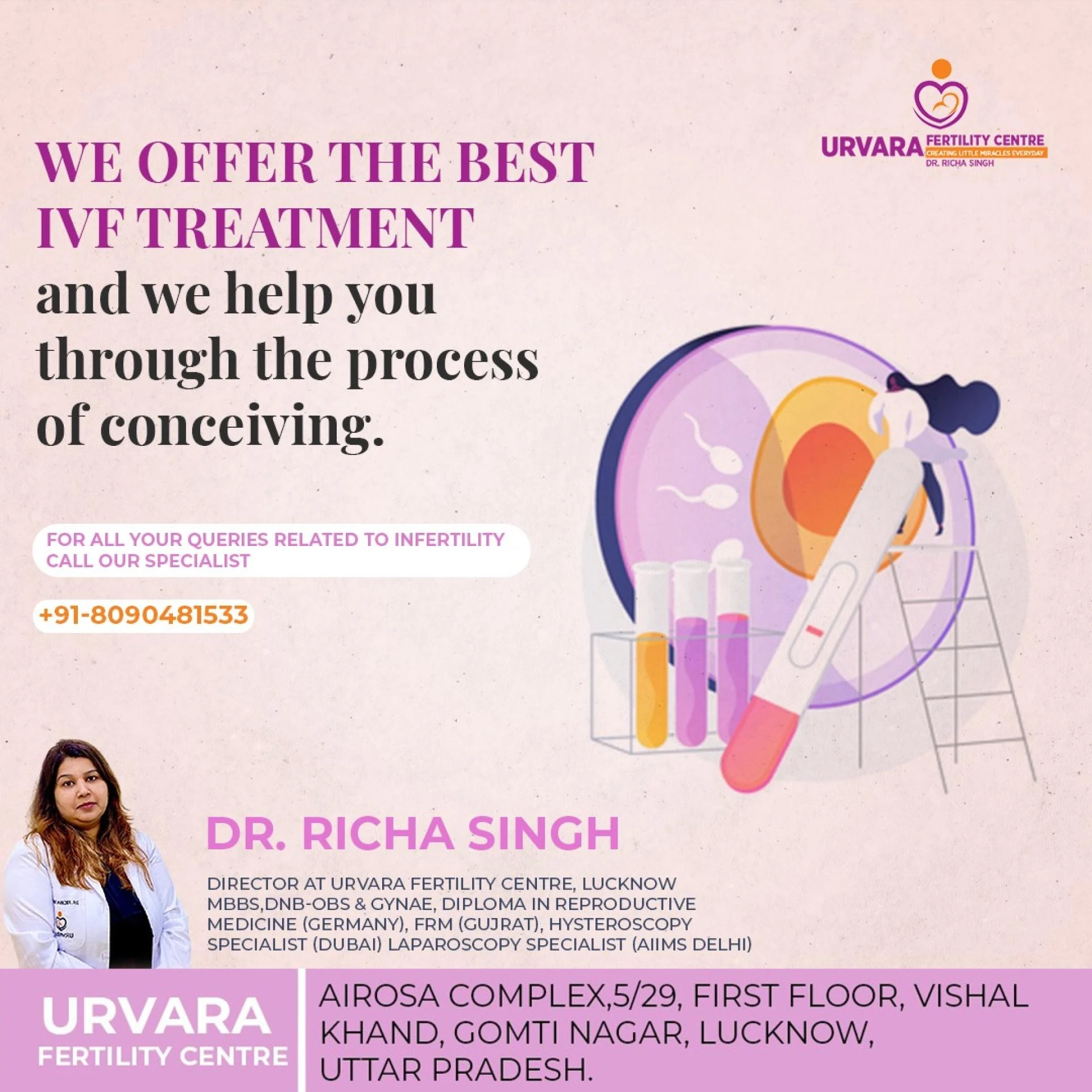 IVF Centres in Lucknow: Have a chance to bring life to this world