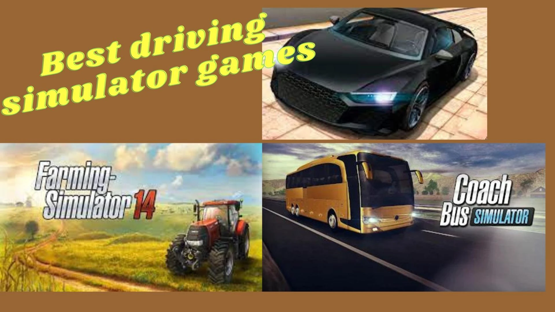 Best Driving Simulator Games For Android