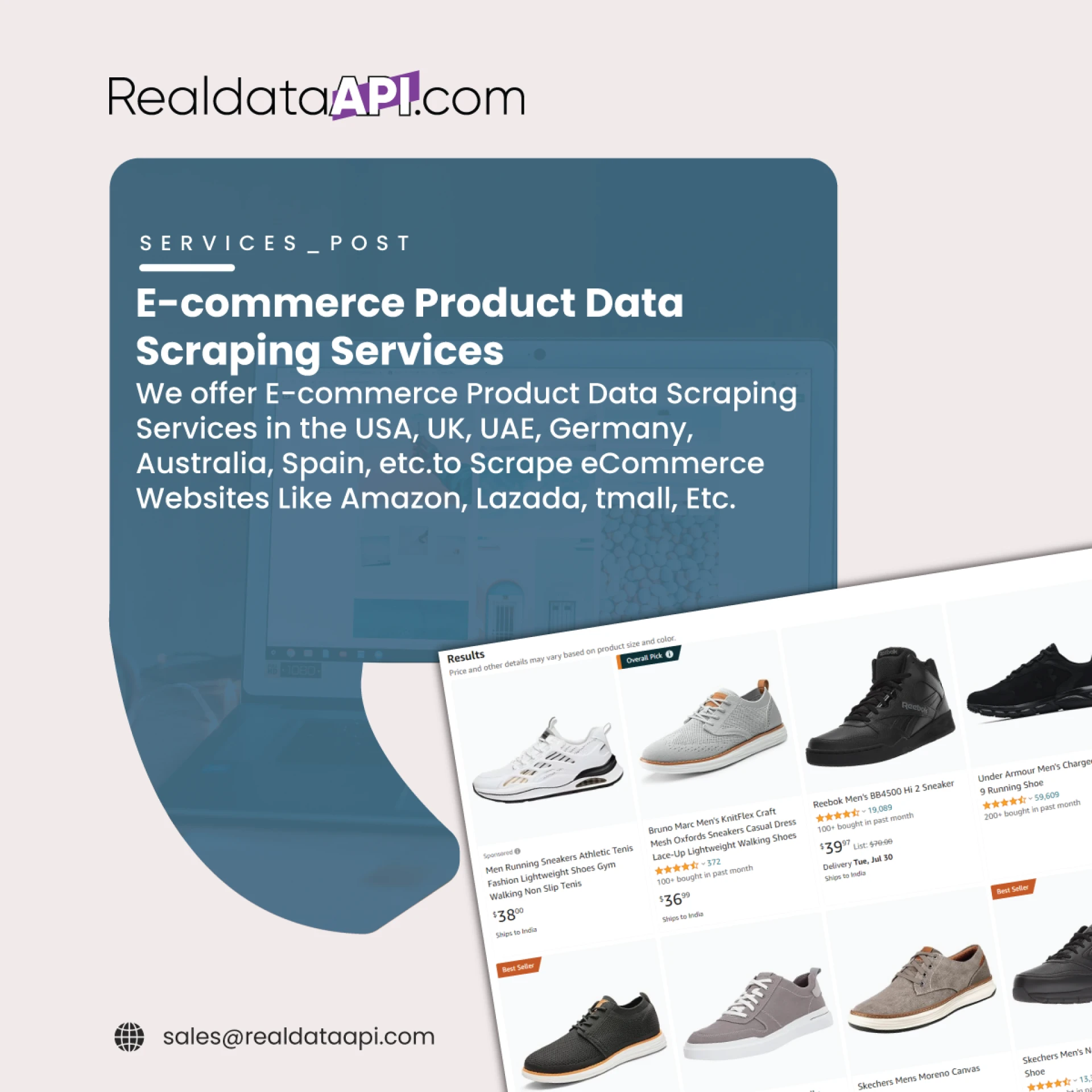 E-commerce Product Data Scraping Services | Scrape eCommerce Website Data