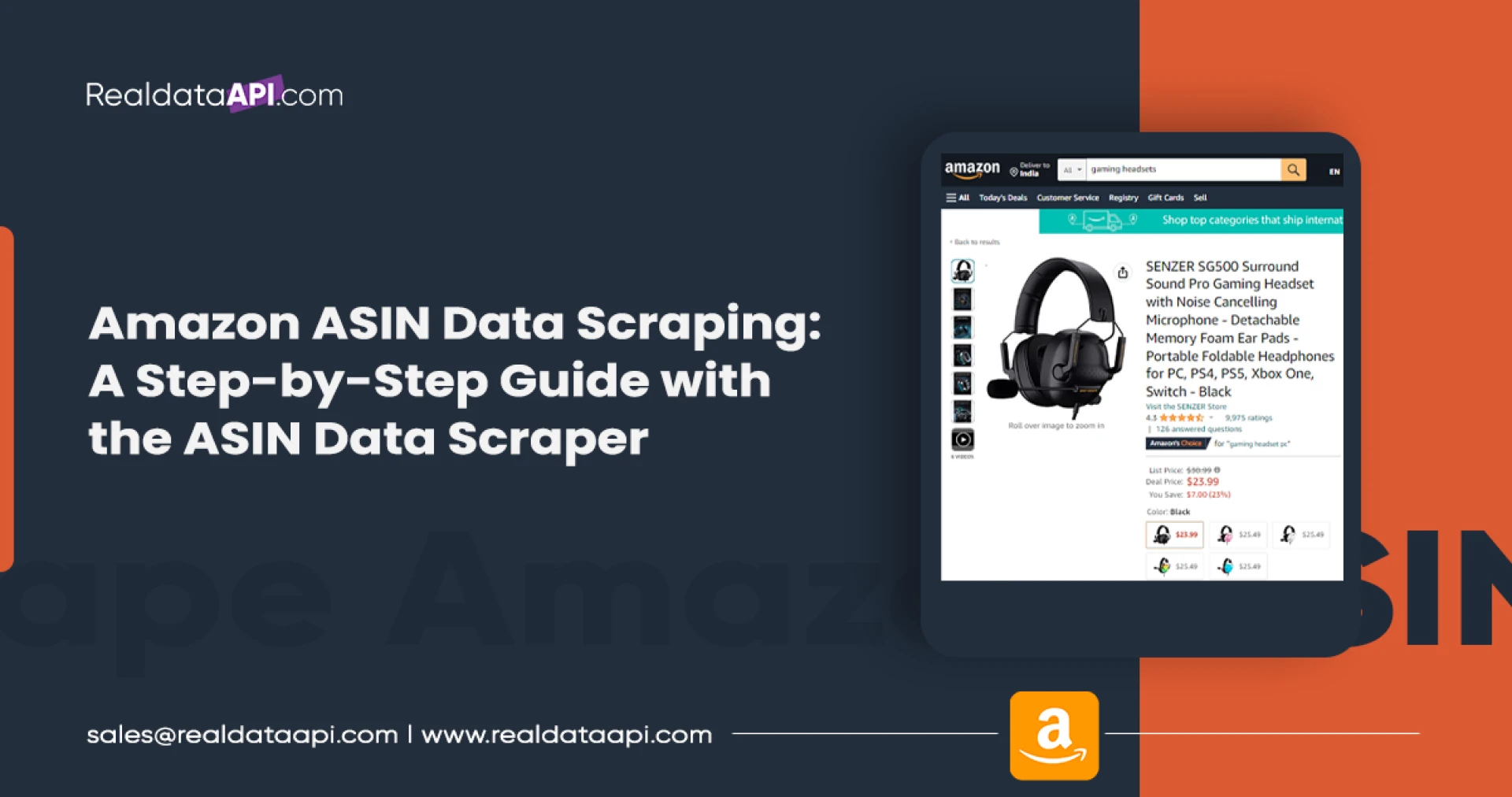 Amazon ASIN Data Scraping: A Step-by-Step Guide with the ASIN Data Scraper