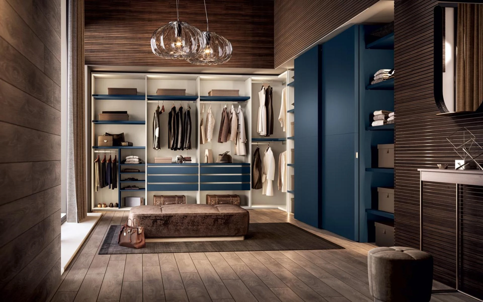 Luxury Walk-In Closets Transform Space to Elevate Your House