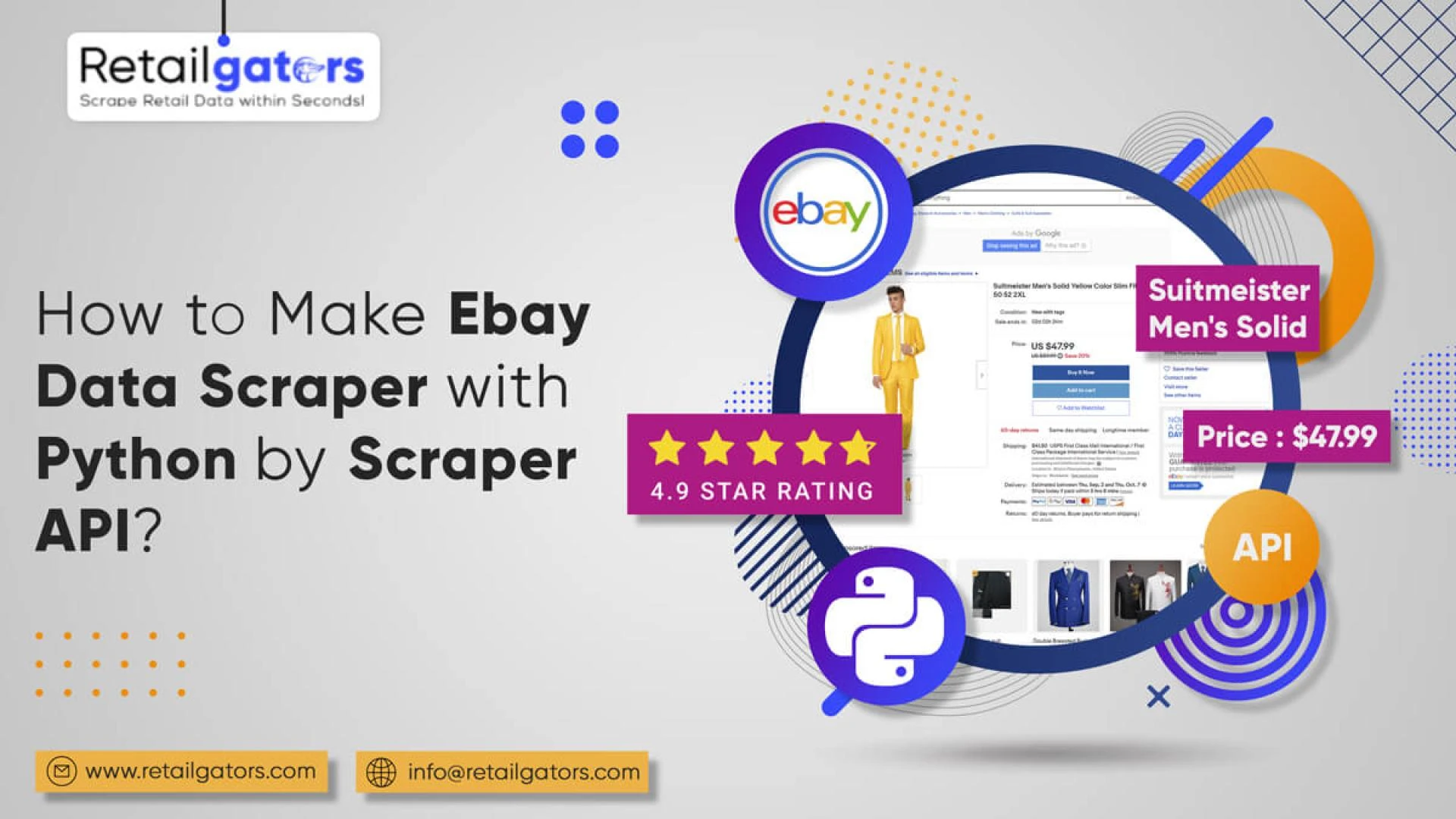 How to Make Ebay Data Scraper within Python by Scraper API?