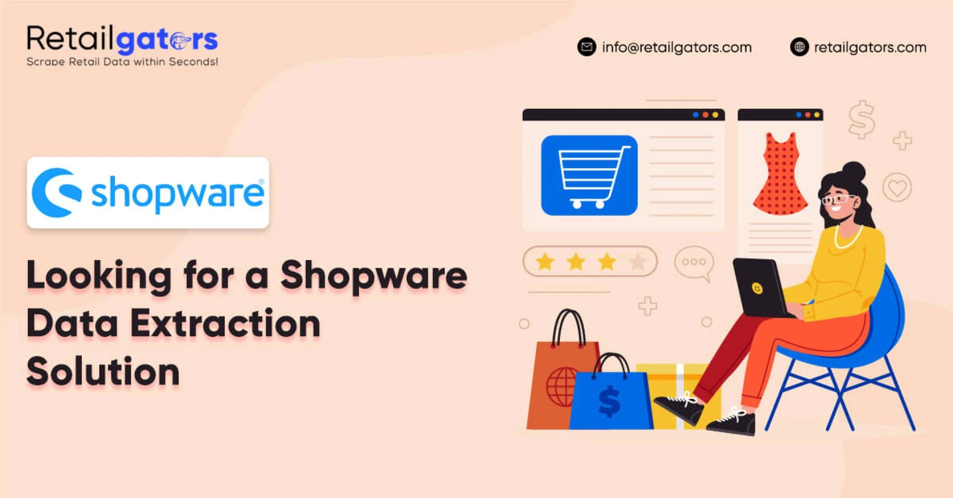 Scrape Shopware Product Data | Extract Shopware Data