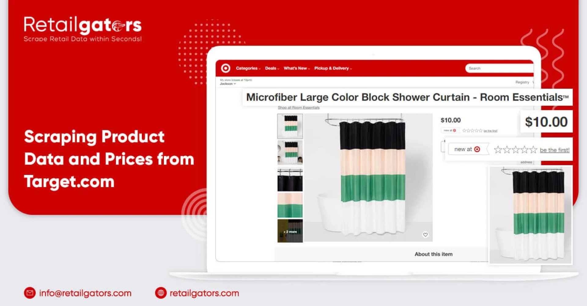 Scraping Product Data and Prices from Target.com