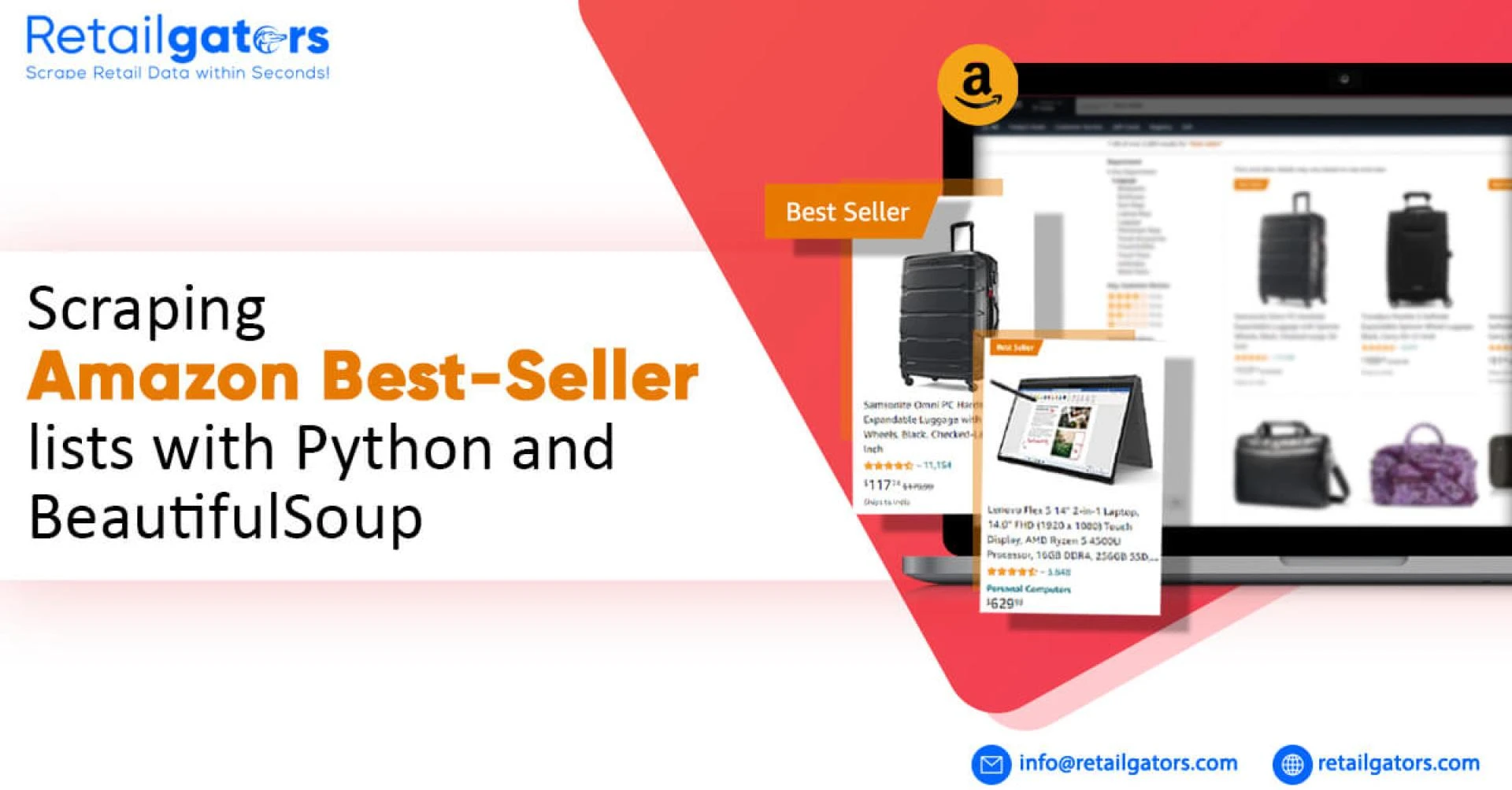 Scraping Amazon Best-Seller lists with Python and BeautifulSoup