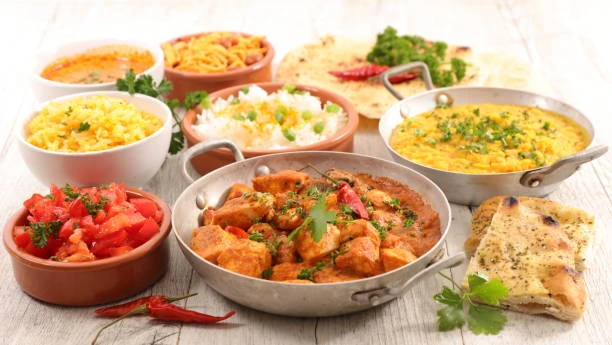 A Fusion of North and South Indian Cuisine for Lunch!