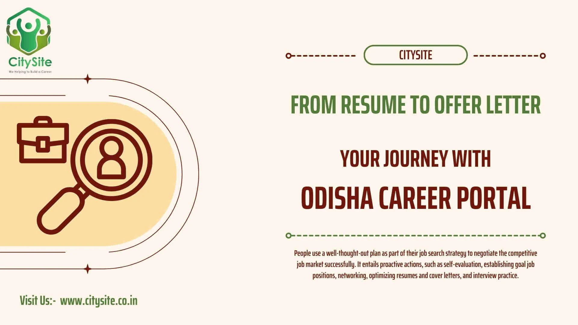 From Resume to Offer Letter: Your Journey with Odisha Career Portal