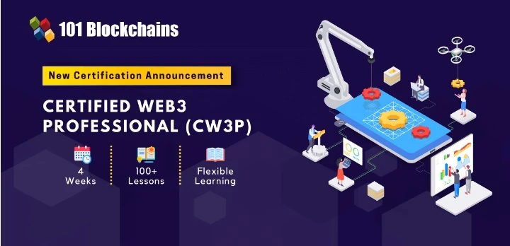 Best web3 certification for Professionals - 101 Blockchains