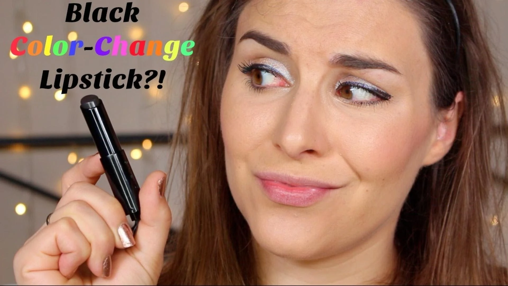 Chameleon Lips: Black to Red Lipstick Transformation