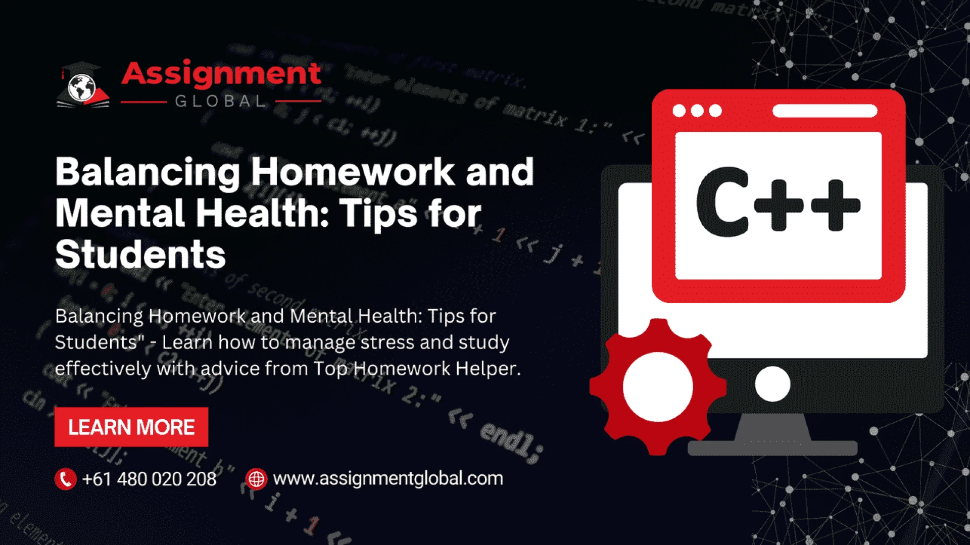 Balancing Homework and Mental Health: Tips for Students