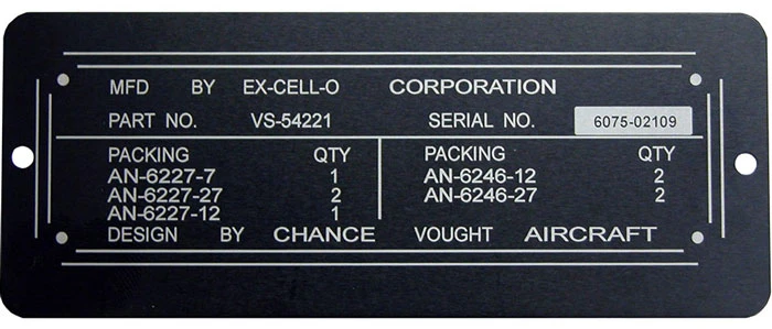 Top-Notch Quality Aluminum Nameplates At The Lowest Price Range