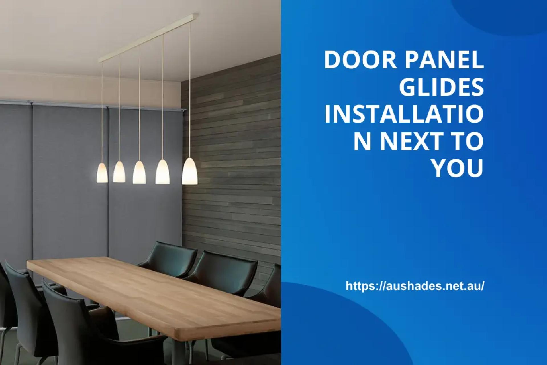 Door Panel Glides Installation Next To You