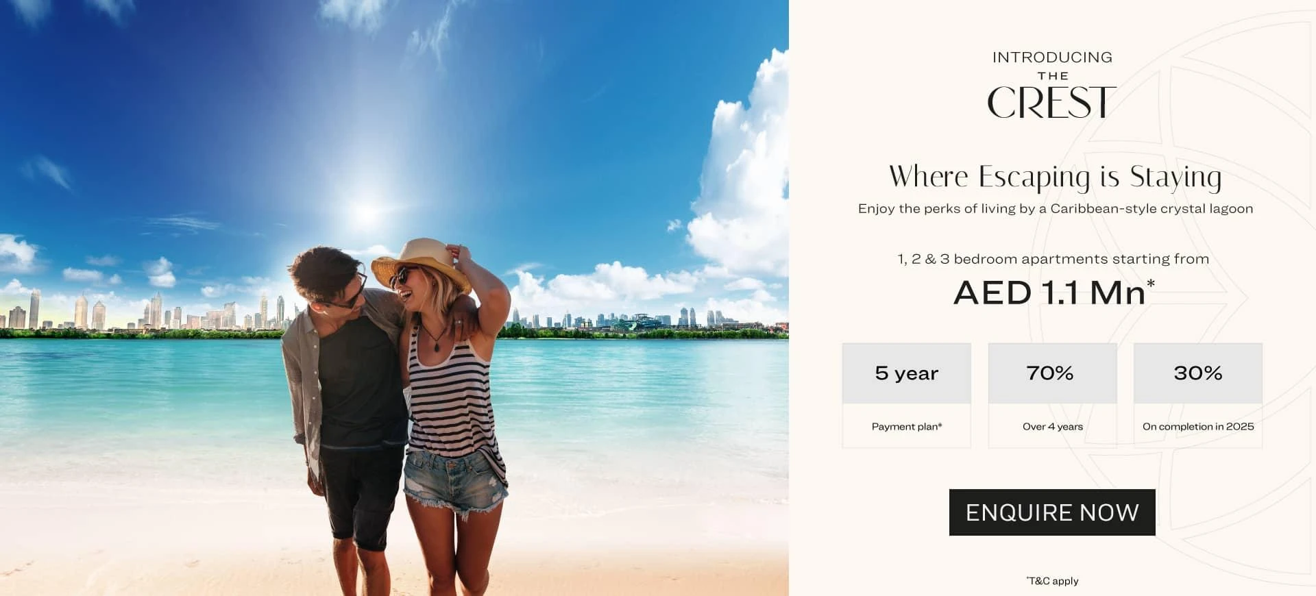 The Crest Apartments at Sobha Hartland