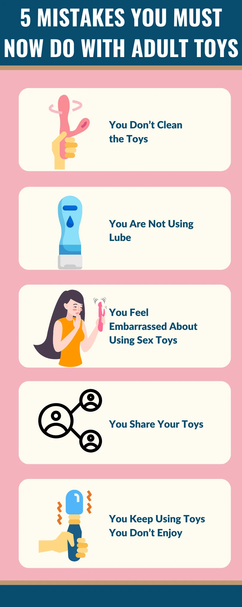 5 Mistakes You Must Not Do With Adult Toys