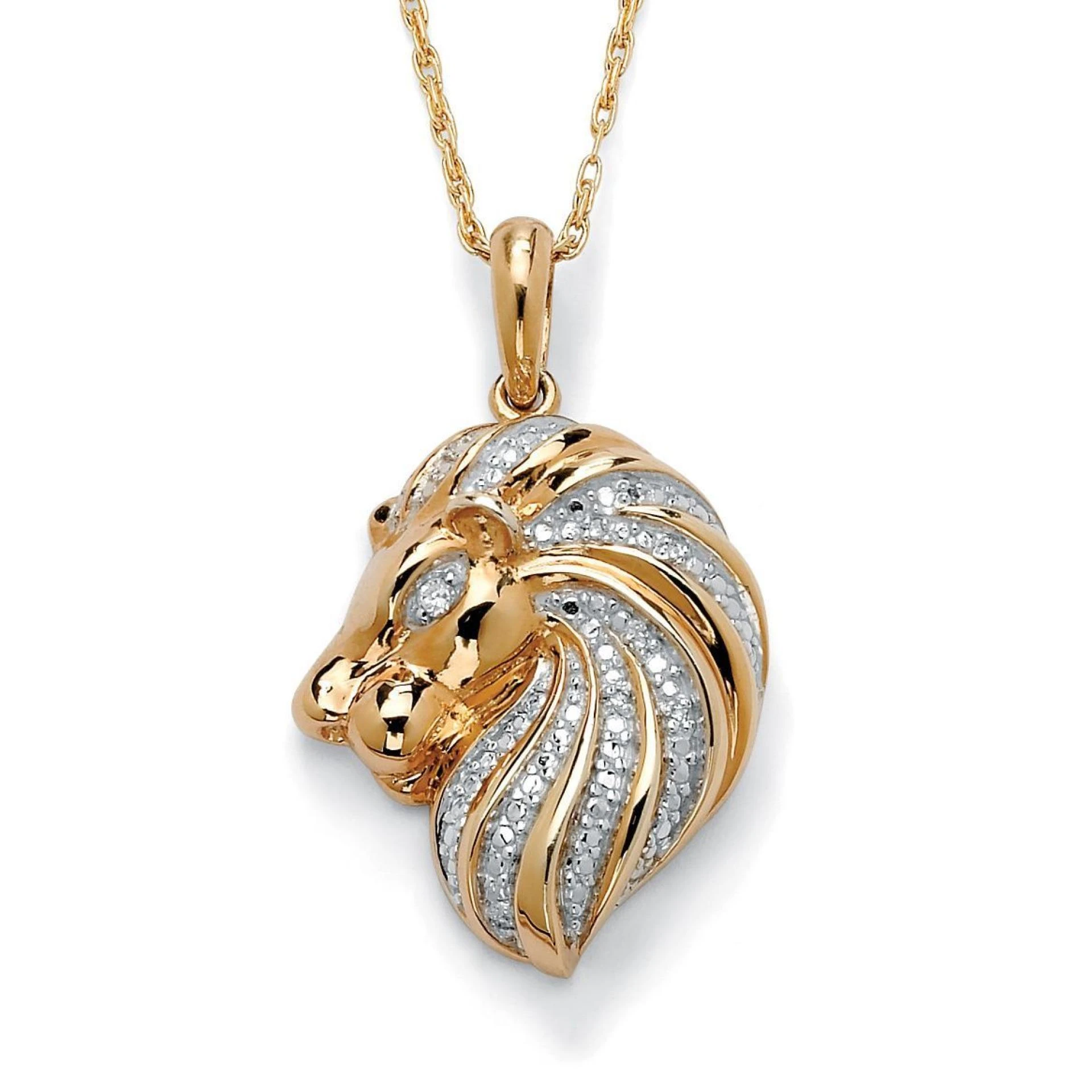 A Lion Head Pendant Is A Great Men's Accessory
