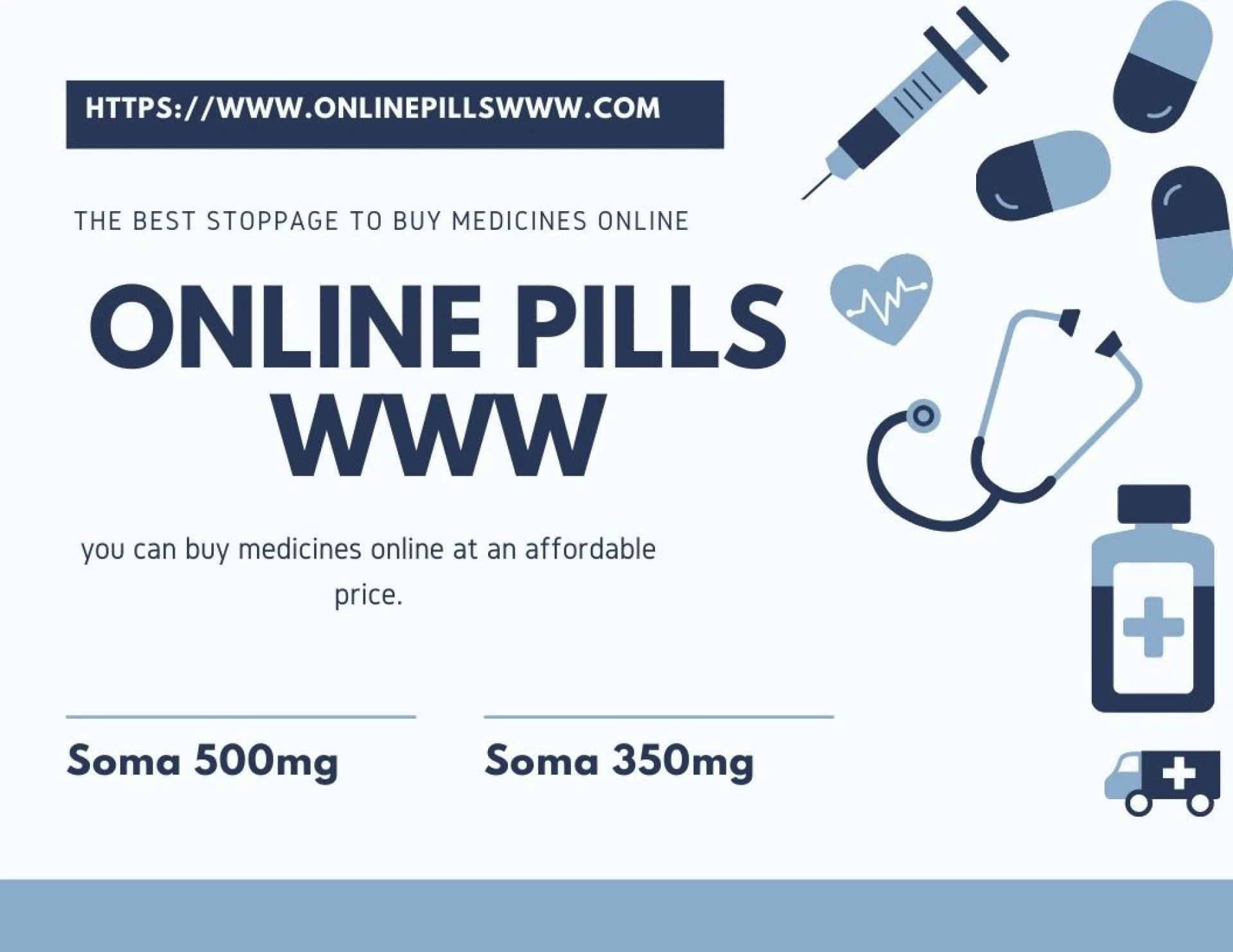 Buy Soma pill online for body pain and strain in 2020