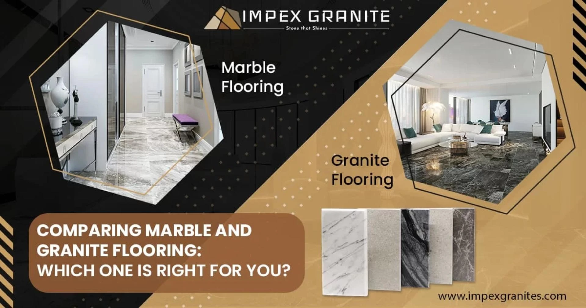 Step-by-Step Guide: Selecting the Ideal Flooring - Marble or Granite