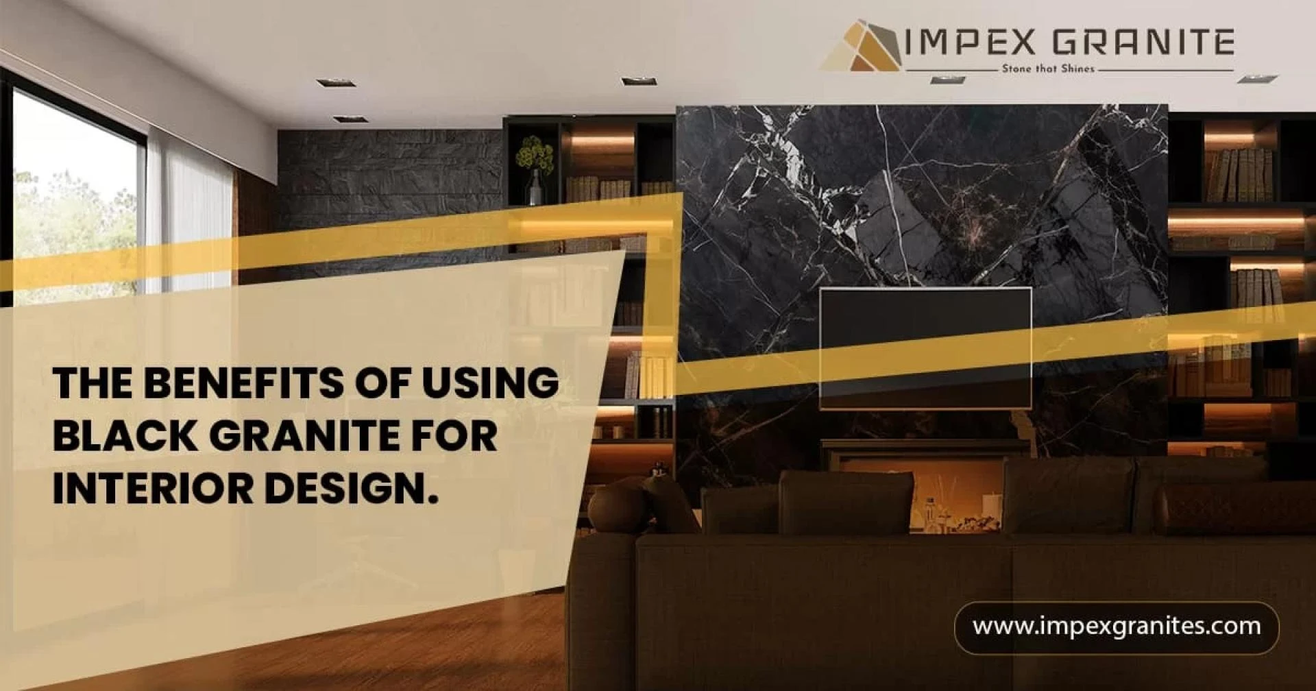 Advantages of Using Black Granite in Interior Decor
