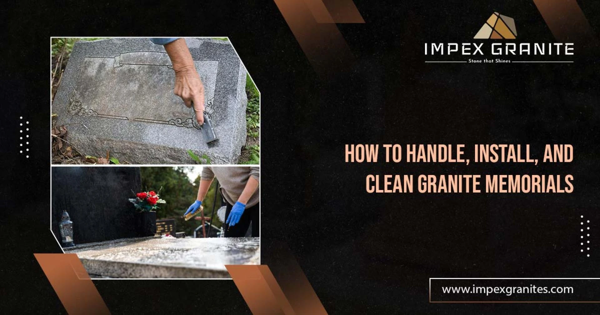Tips for handling and maintaining granite monuments