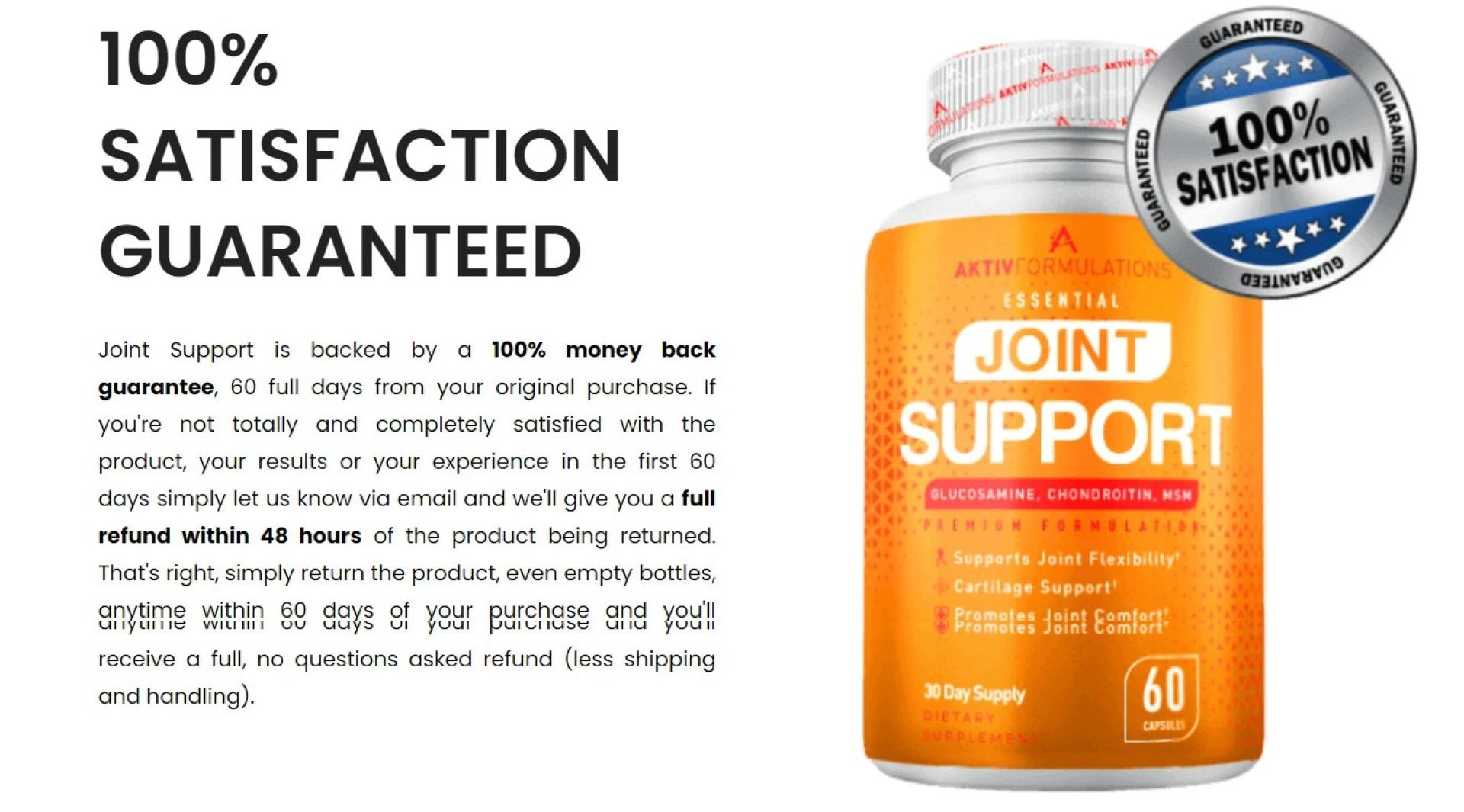 Aktiv Formulations Joint Support USA Reviews- Final Verdict
