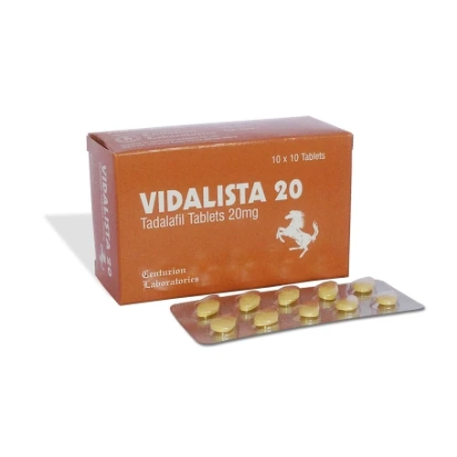 Vidalista 20mg Tablet | Generic Cialis For ED Treatment