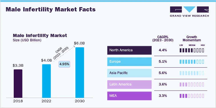 Male Infertility: 2023-2030 Market Update