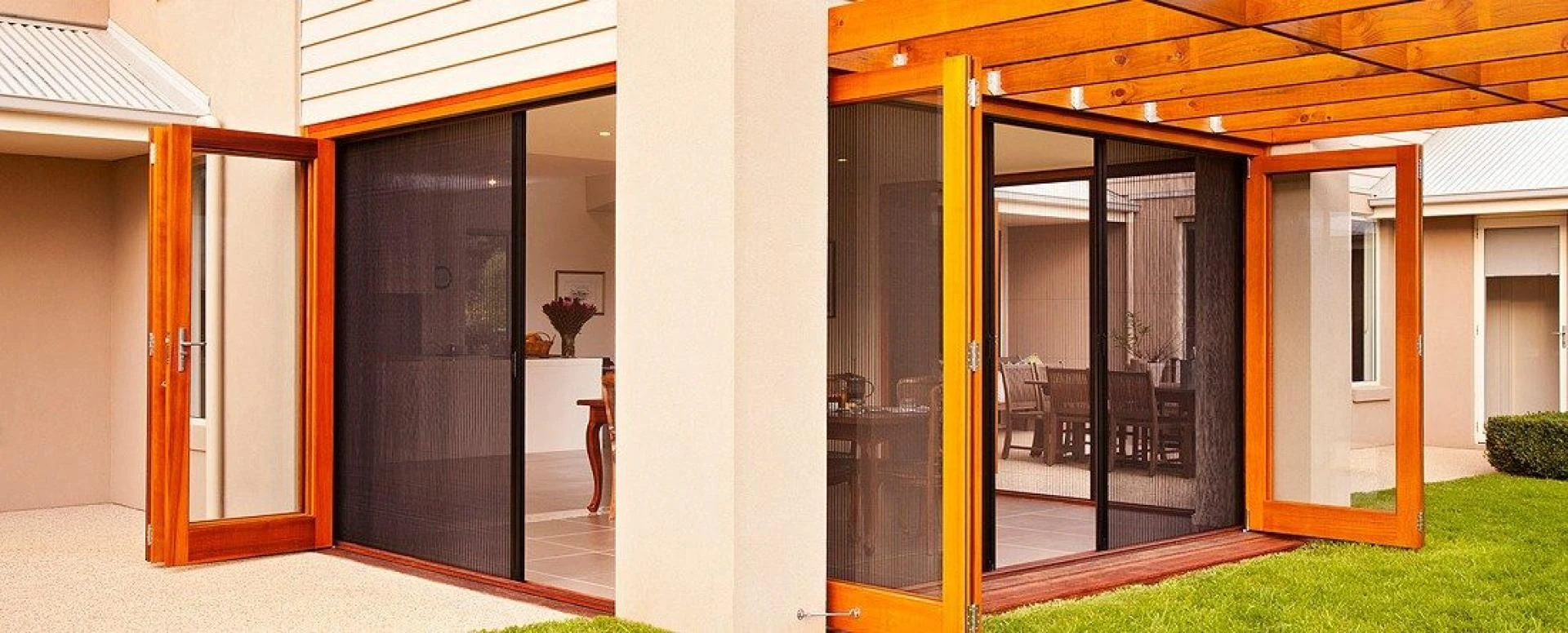 Steel Security Doors Melbourne with Great Aesthetics