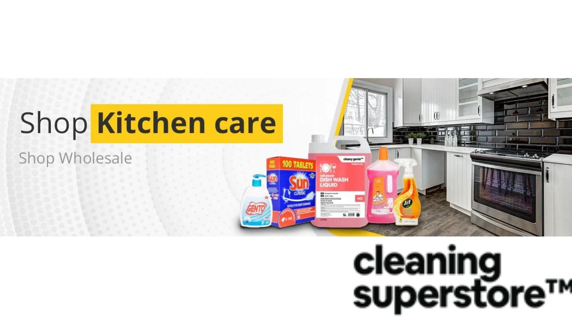 ESSENTIAL KITCHEN CLEANING ITEMS YOU NEED