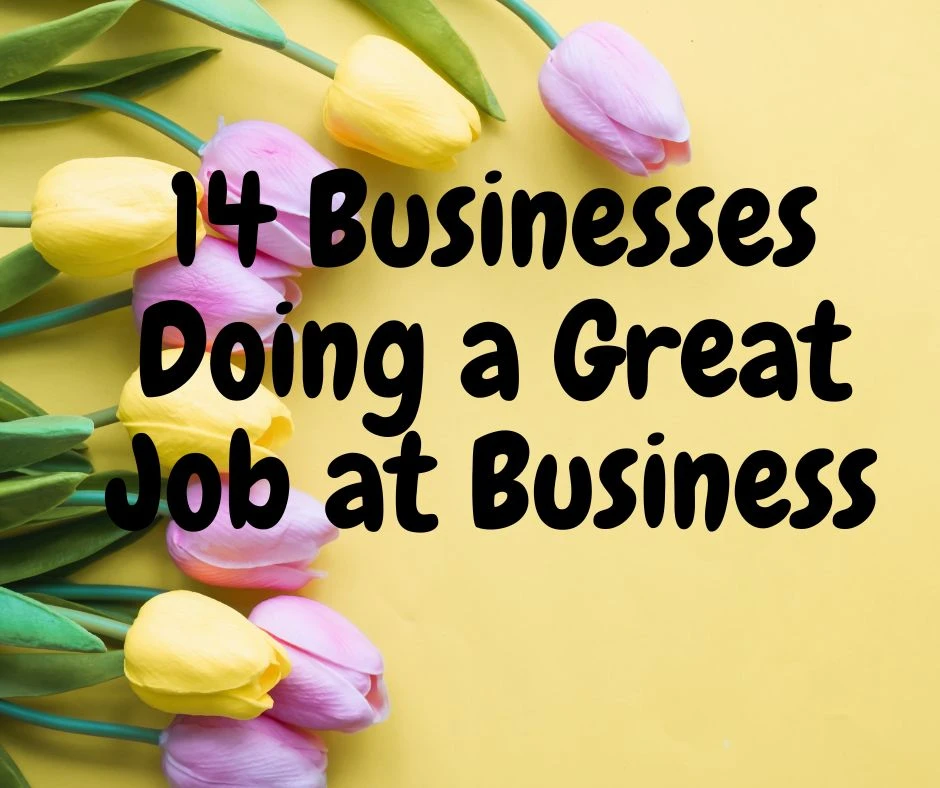 14 Businesses Doing a Great Job at Business