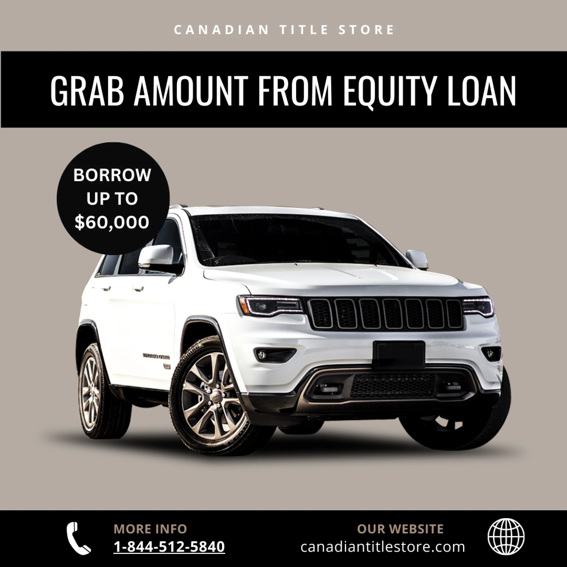 How much cash can I get from an Equity Loan?