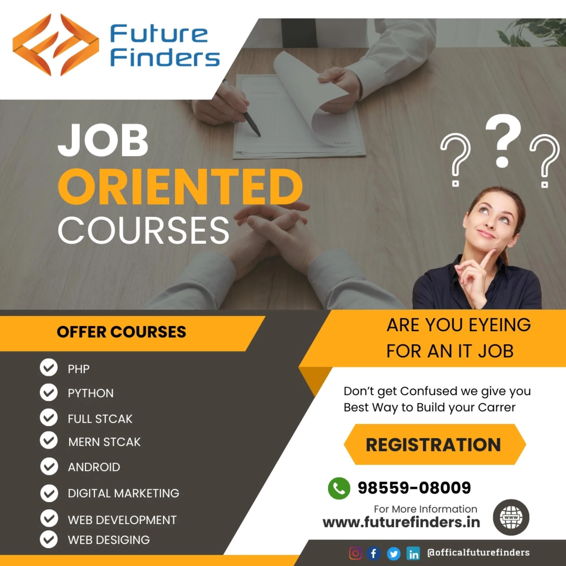 Best PHP Training in Mohali and Chandigarh with 100% Placement - Future Finders