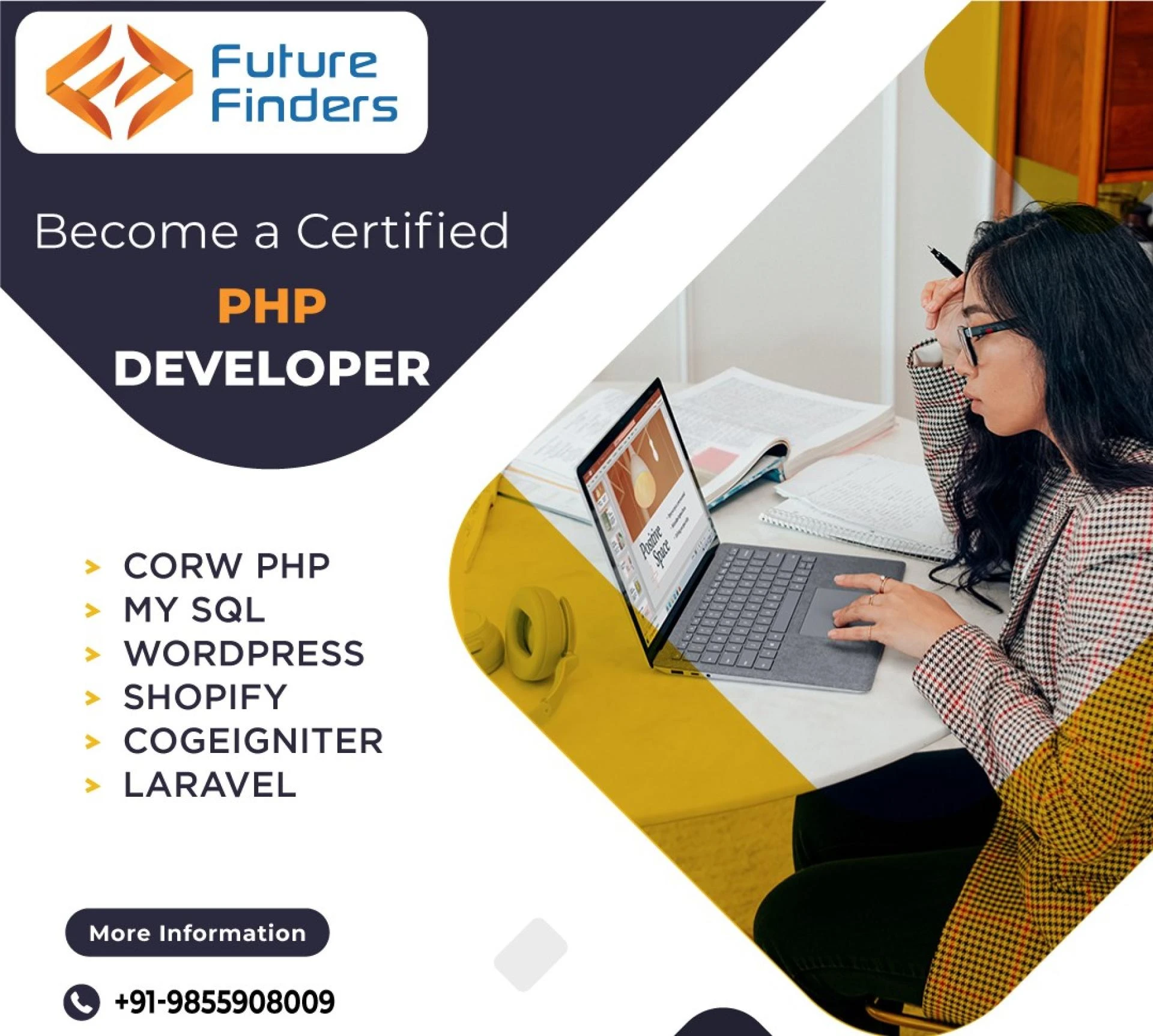 Master PHP with the Best PHP Training in Mohali at Future Finders