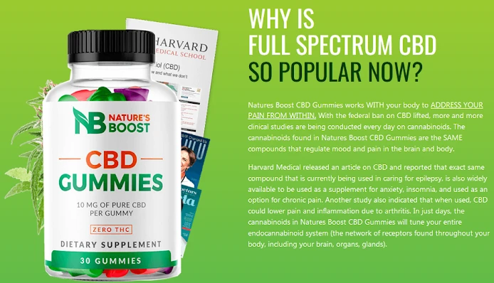Natures Boost CBD Gummies How Do Natures Boost CBD Gummies Work?