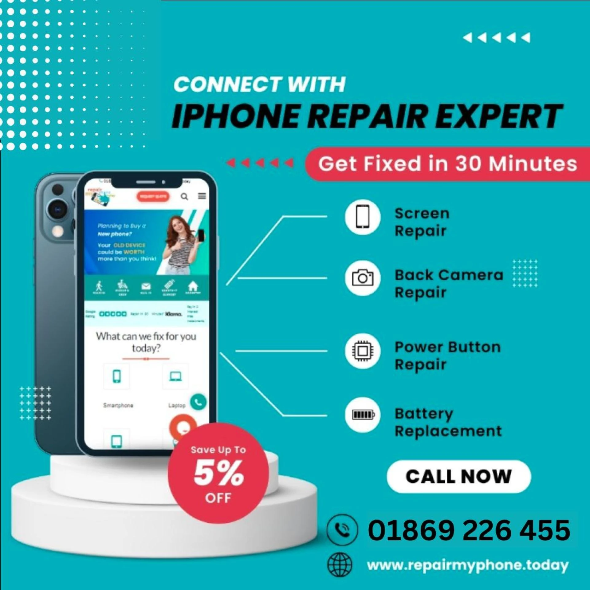 iPhone Repair Experts in Bicester: Repair My Phone Today