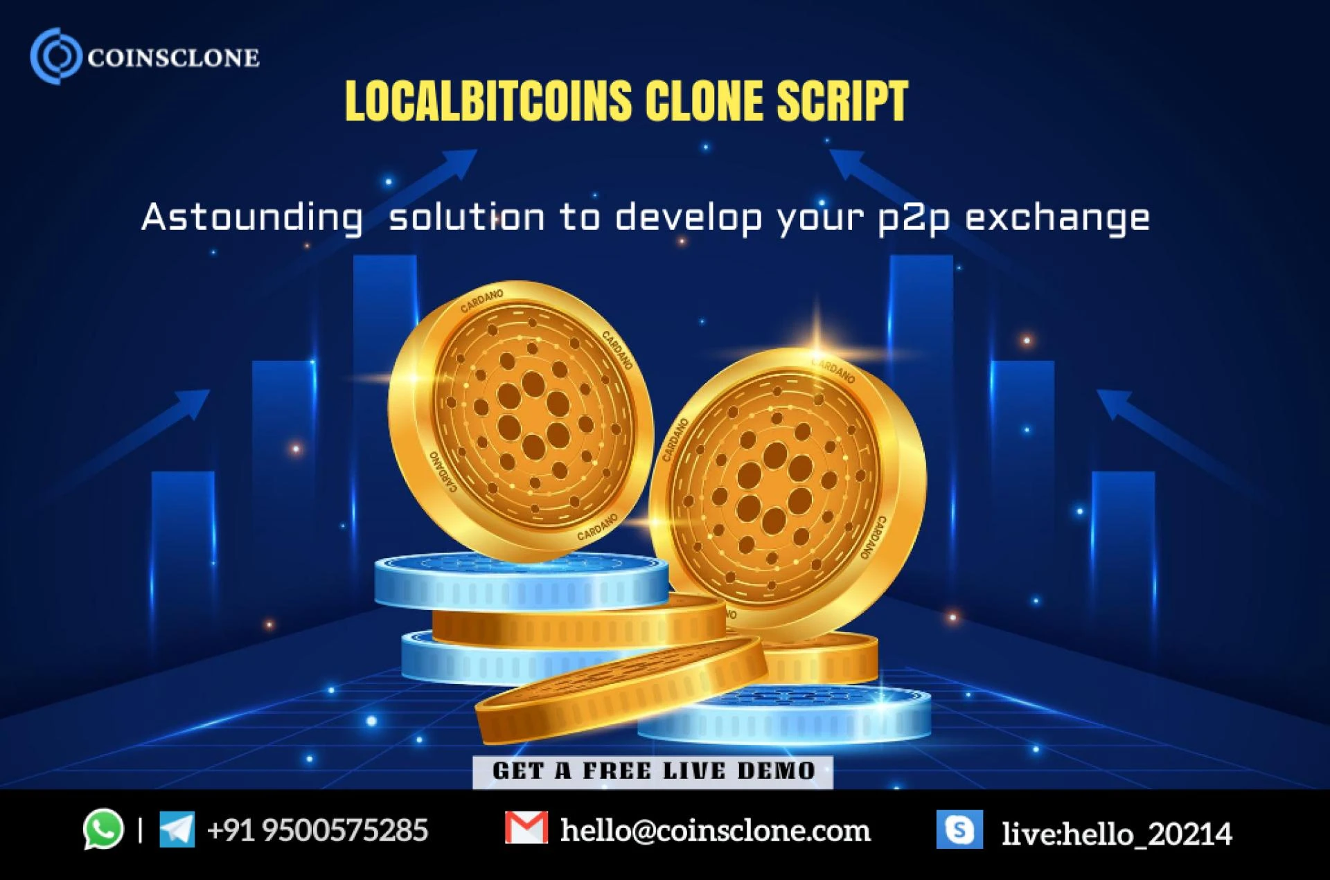Localbitcoins clone script - An Astounding solution to develop your p2p exchange