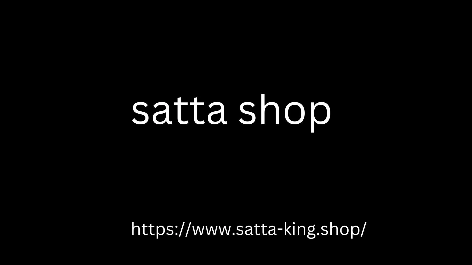 how to play Satta king on satta shop
