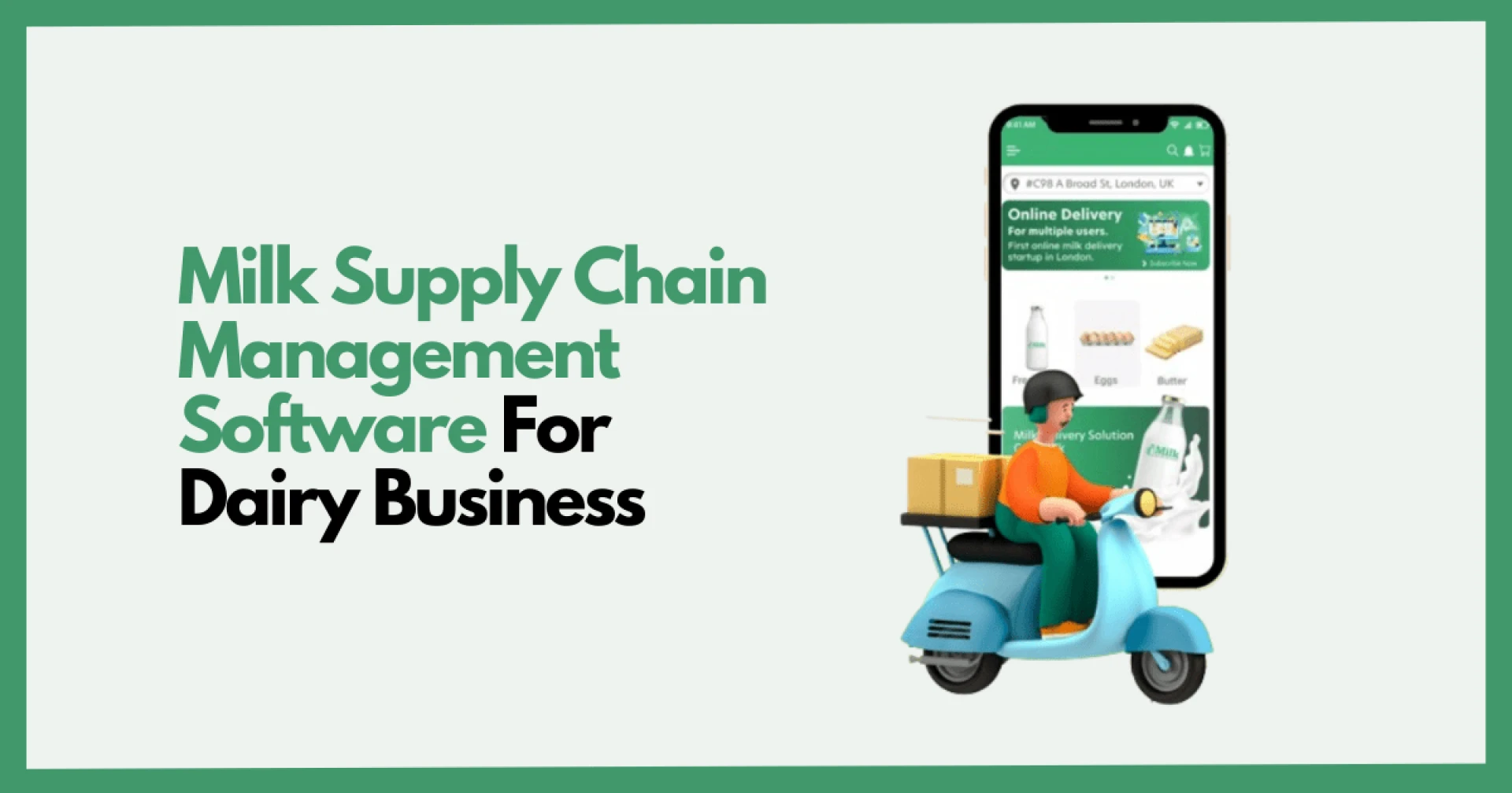 Milk Supply Chain Management Software For Dairy Business