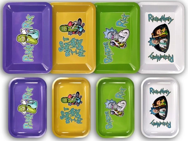 Rolling in Dimensional Style: The Rick and Morty Rolling Tray Collection