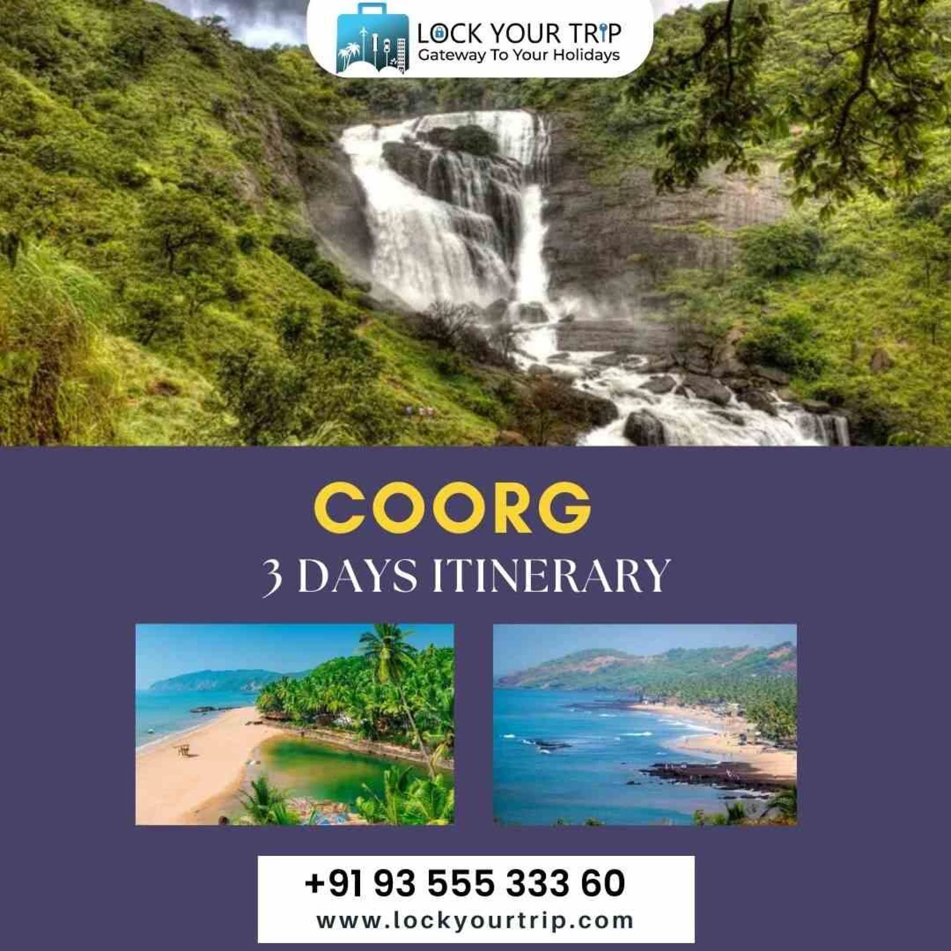 Unlock Coorg's Beauty:coorg itinerary for 3 days