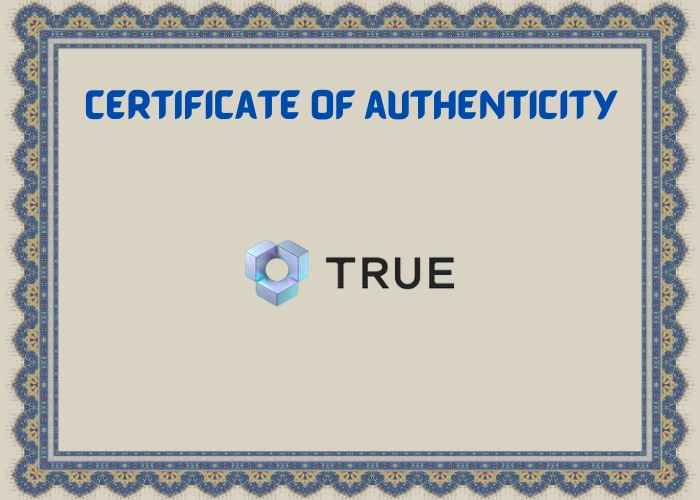 How to Get a Certificate of Authenticity from True Value Software AB