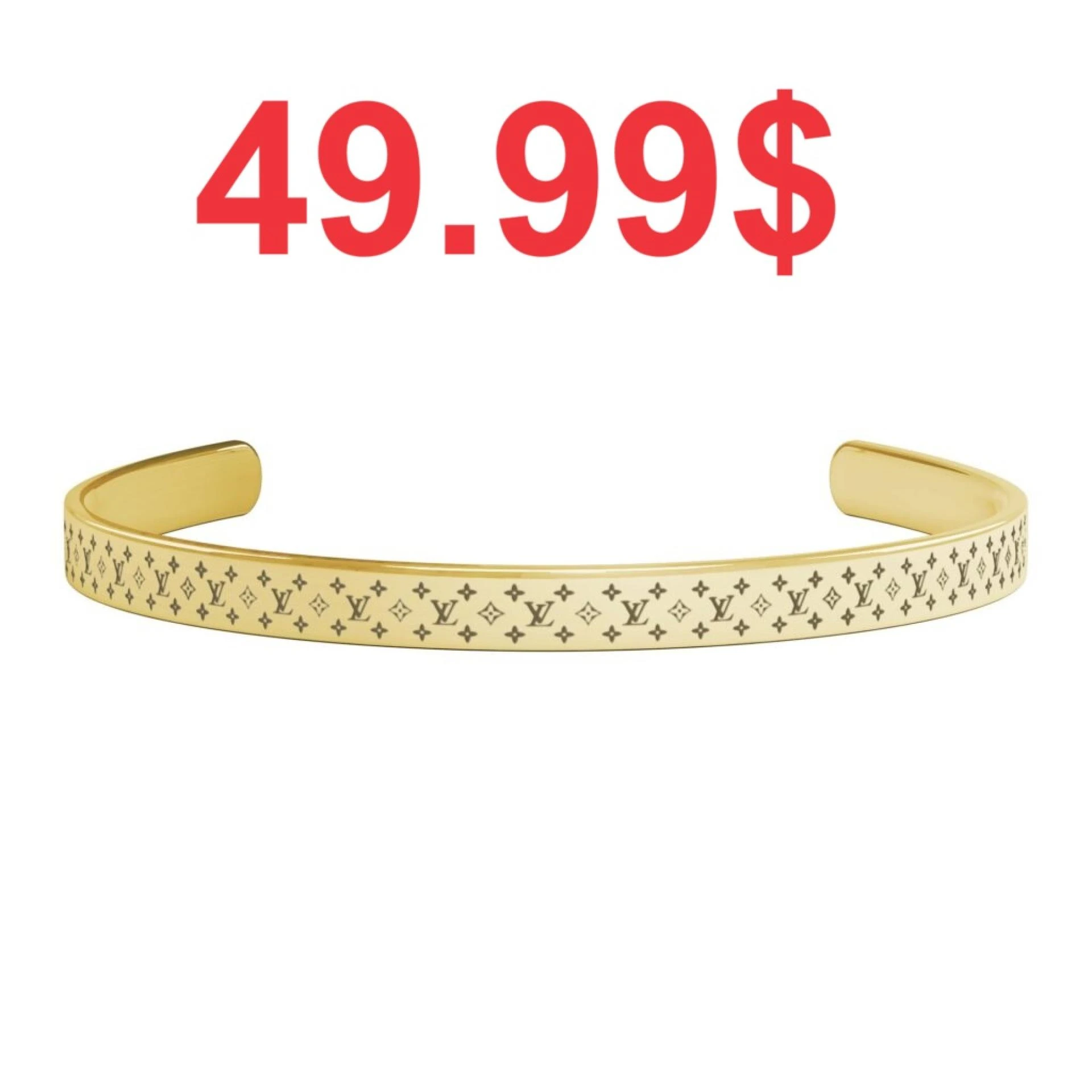 Elevate Your Style with the Elegance of a Louis Vuitton Cuff Bracelet