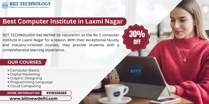 Join Best Computer Training Institute in Laxmi Nagar, Delhi